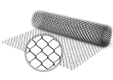Сетка рабица 35x35 оцинкованная, диаметр d=2,0мм