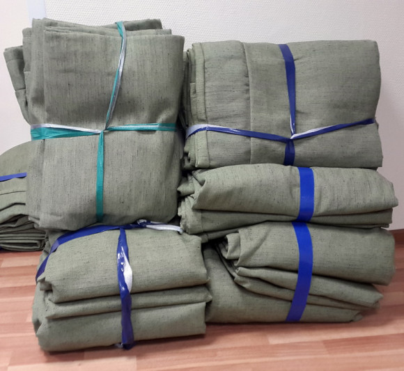 Полог брезентовый ОП 450 г/м2 - 10x10м